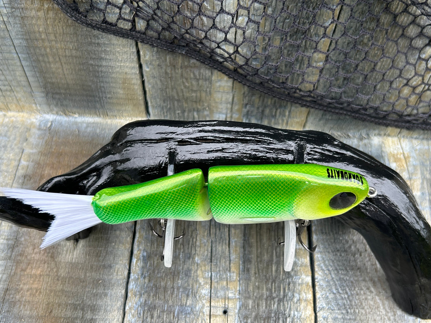 SOARDBAITS 6.75” SB SHAD MINI RESIN GLIDE BAIT! 1.9 oz slow sink!