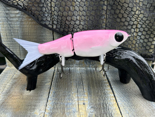 SOARDBAITS 7.5” SB SHAD SLIM RESIN GLIDE BAIT! 2.0 oz slow sink!