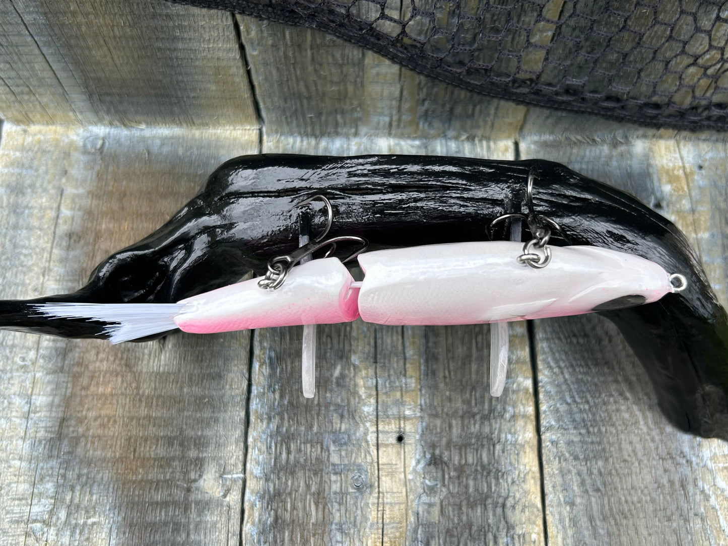 SOARDBAITS 7” SB SHAD RESIN GLIDE BAIT! 2.5 oz slow/medium sink!
