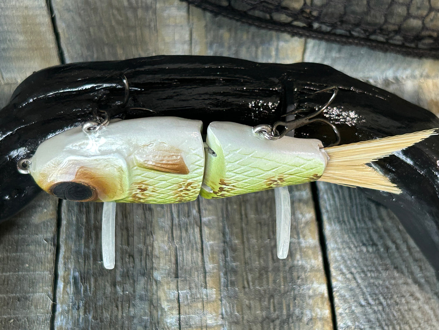 SOARDBAITS 5” SB HATCH FINESSE RESIN GLIDE BAIT! 1.5 oz slow sink!