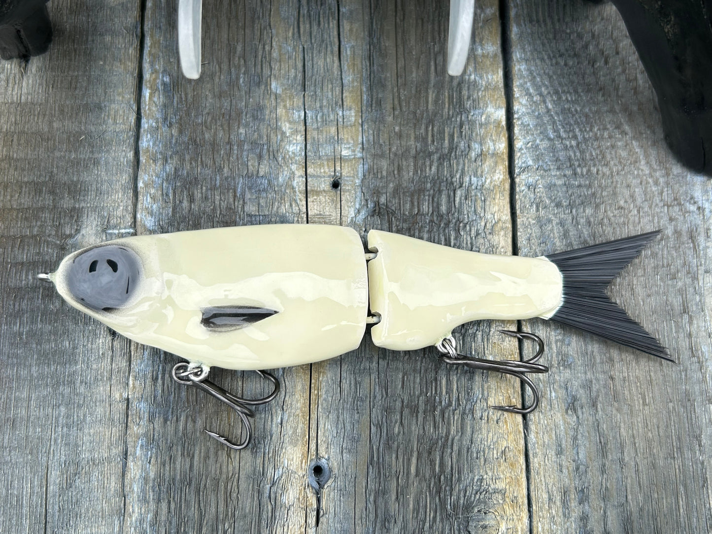 SOARDBAITS 7.5” SB SHAD SLIM RESIN GLIDE BAIT! 2.0 oz slow sink!