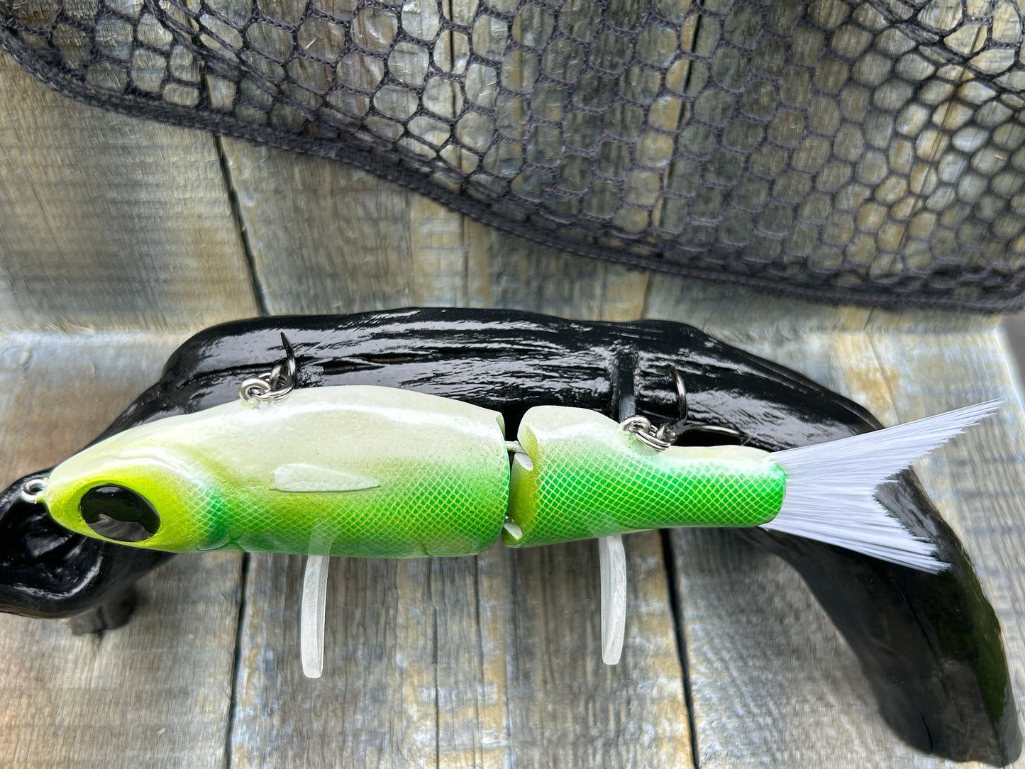 SOARDBAITS 7.5” SB SHAD SLIM RESIN GLIDE BAIT! 2.0 oz slow sink!