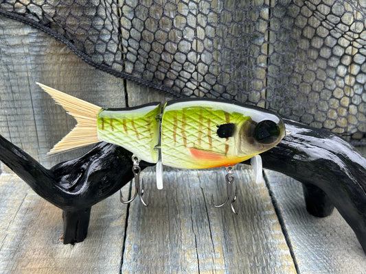 SOARDBAITS 6” SB HATCH RESIN GLIDE BAIT! 1.9 oz slow sink!