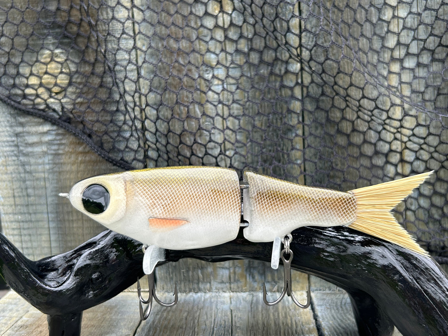 SOARDBAITS 7.5” SB SHAD SLIM RESIN GLIDE BAIT! 2.0 oz slow sink!