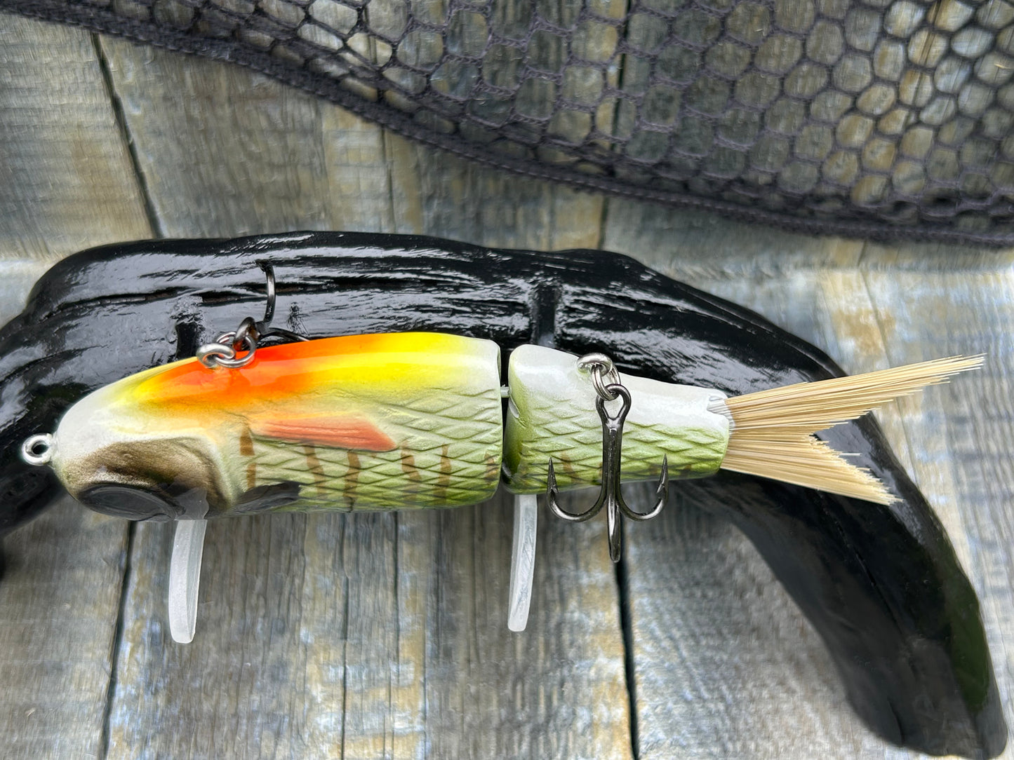 SOARDBAITS 6” SB HATCH RESIN GLIDE BAIT! 1.9 oz slow sink!