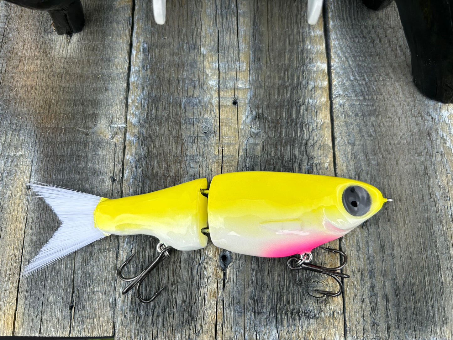 SOARDBAITS 7.5” SB SHAD SLIM RESIN GLIDE BAIT! 2.0 oz slow sink!