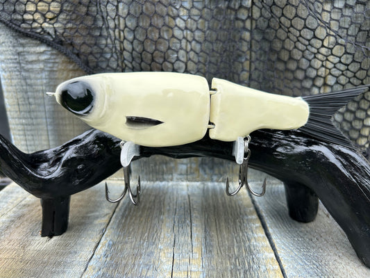 SOARDBAITS 7.5” SB SHAD SLIM RESIN GLIDE BAIT! 2.0 oz slow sink!