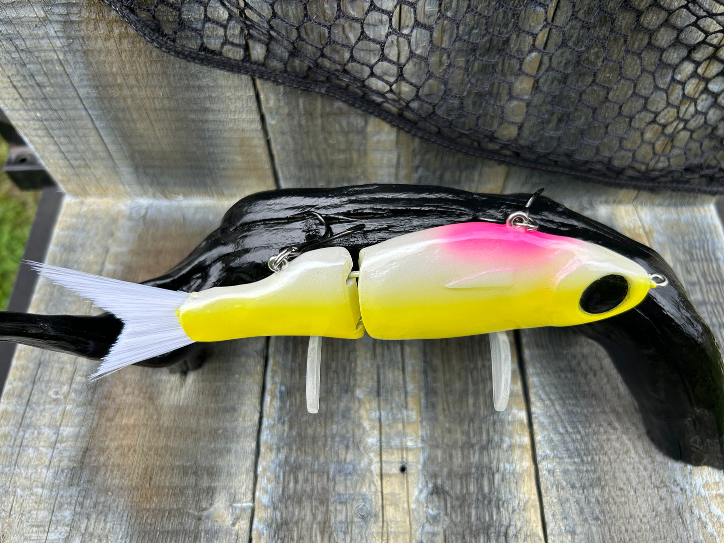 SOARDBAITS 7.5” SB SHAD SLIM RESIN GLIDE BAIT! 2.0 oz slow sink!