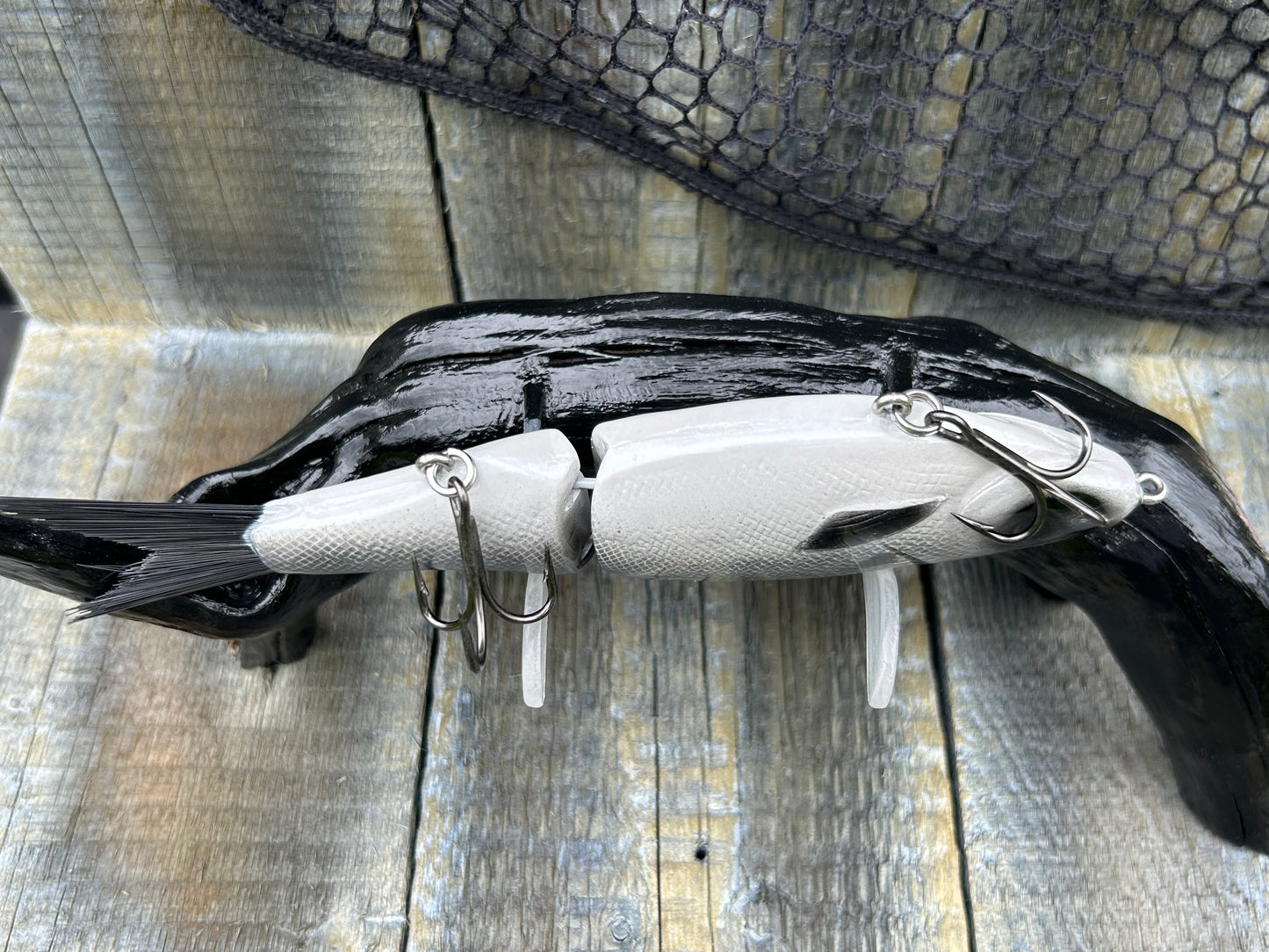 SOARDBAITS 7” SB SHAD RESIN GLIDE BAIT! 2.5 oz slow/medium sink!