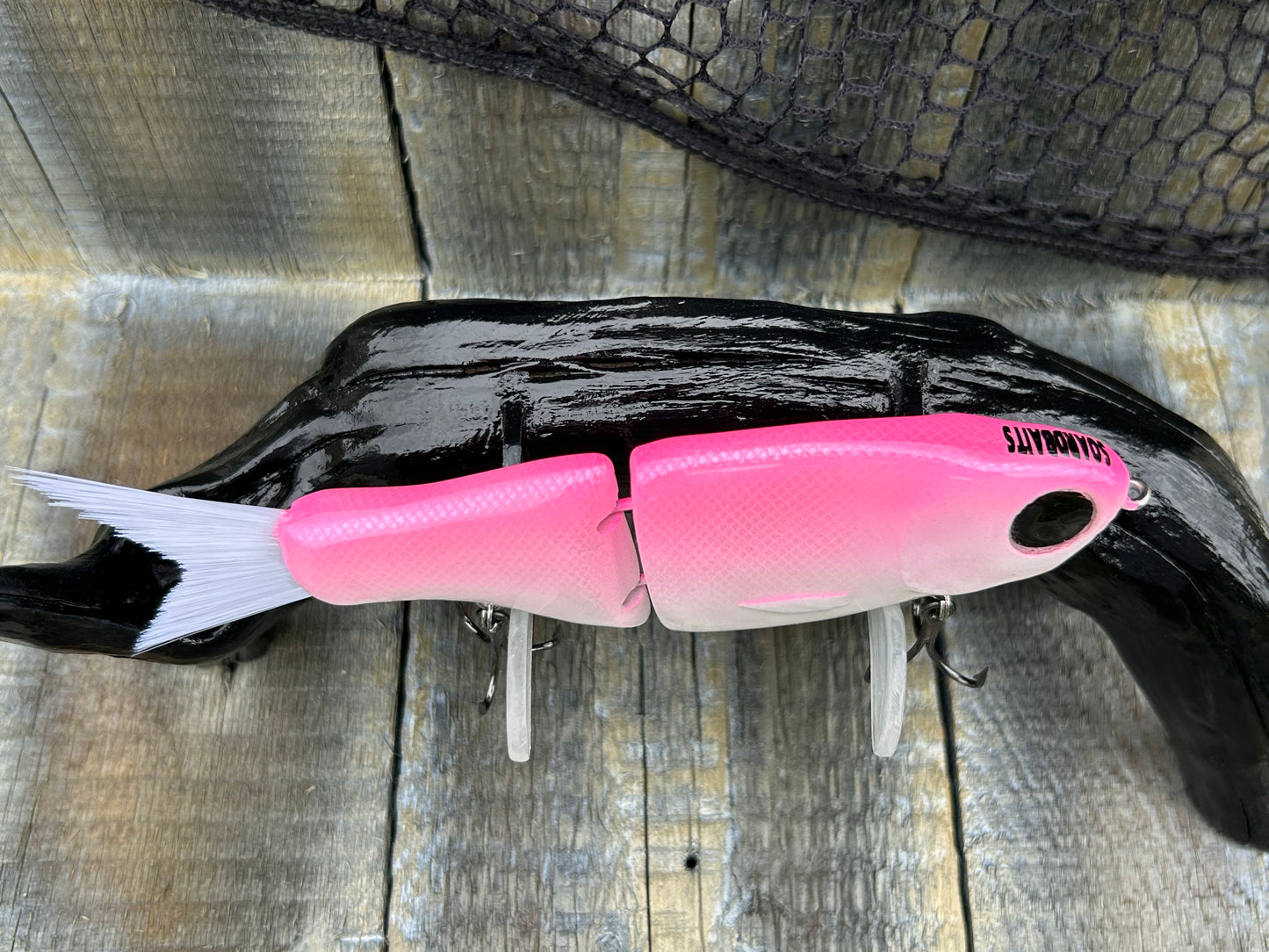 SOARDBAITS 6.75” SB SHAD MINI RESIN GLIDE BAIT! 1.9 oz slow sink!
