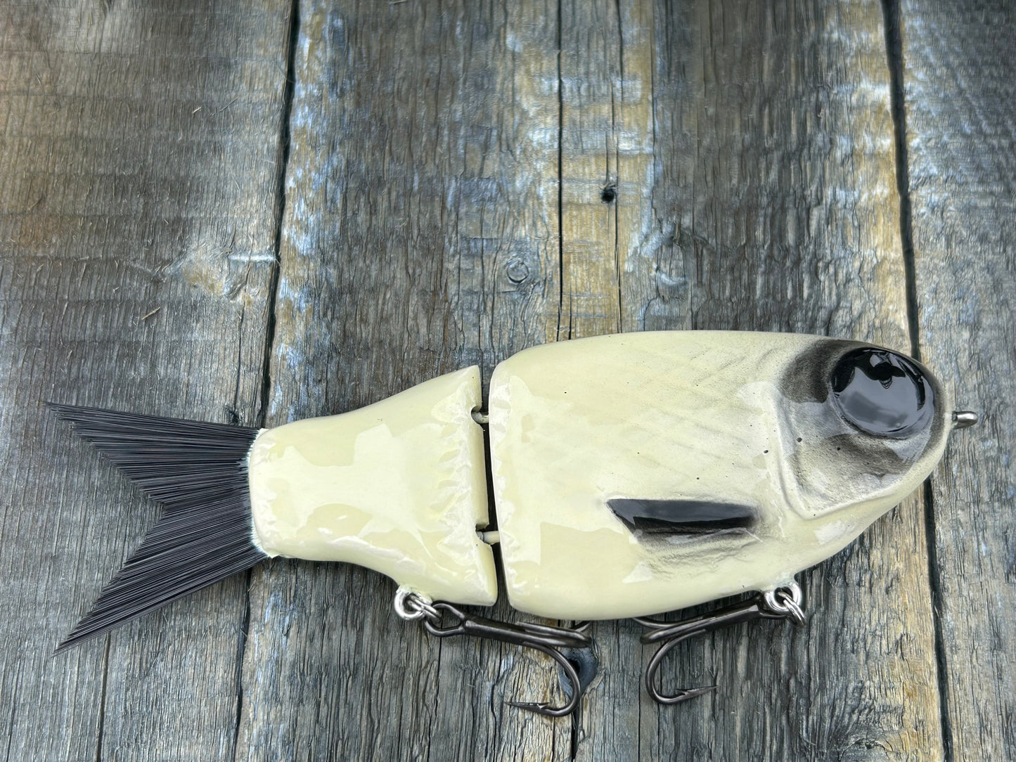 SOARDBAITS 6” SB HATCH RESIN GLIDE BAIT! 1.9 oz slow sink!