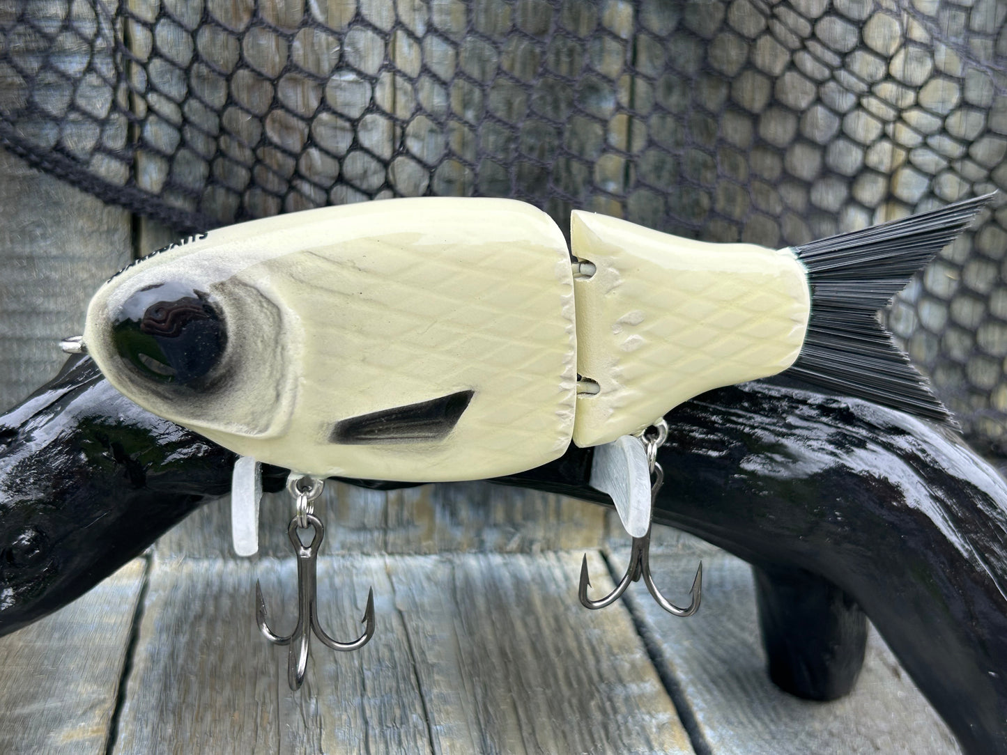 SOARDBAITS 6” SB HATCH RESIN GLIDE BAIT! 1.9 oz slow sink!