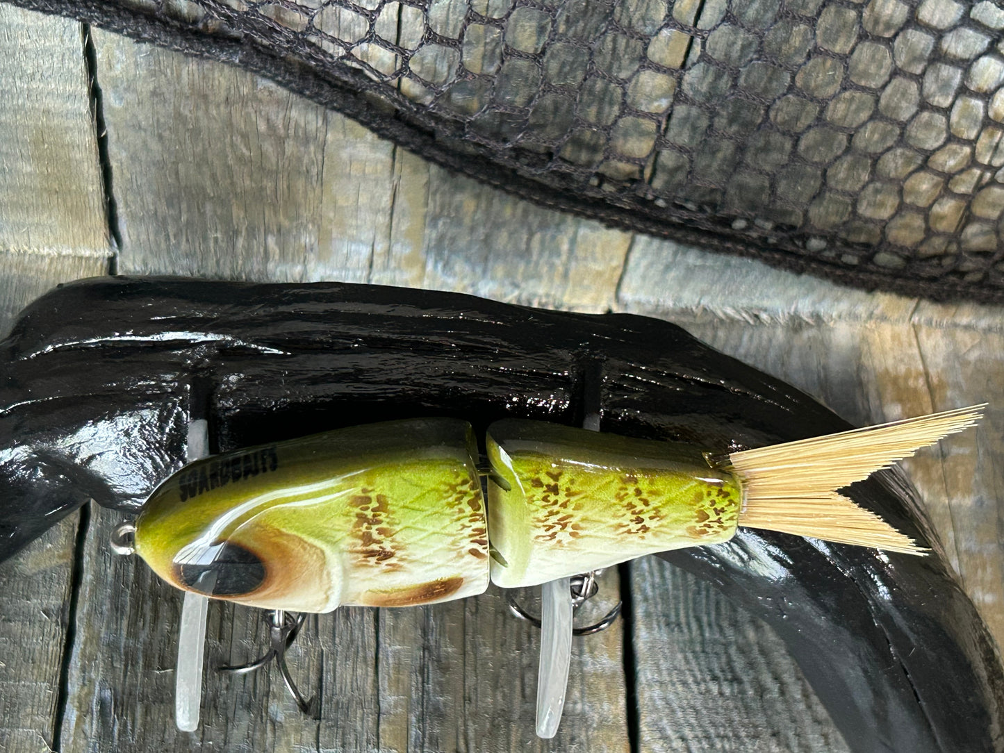 SOARDBAITS 5” SB HATCH FINESSE RESIN GLIDE BAIT! 1.5 oz slow sink!