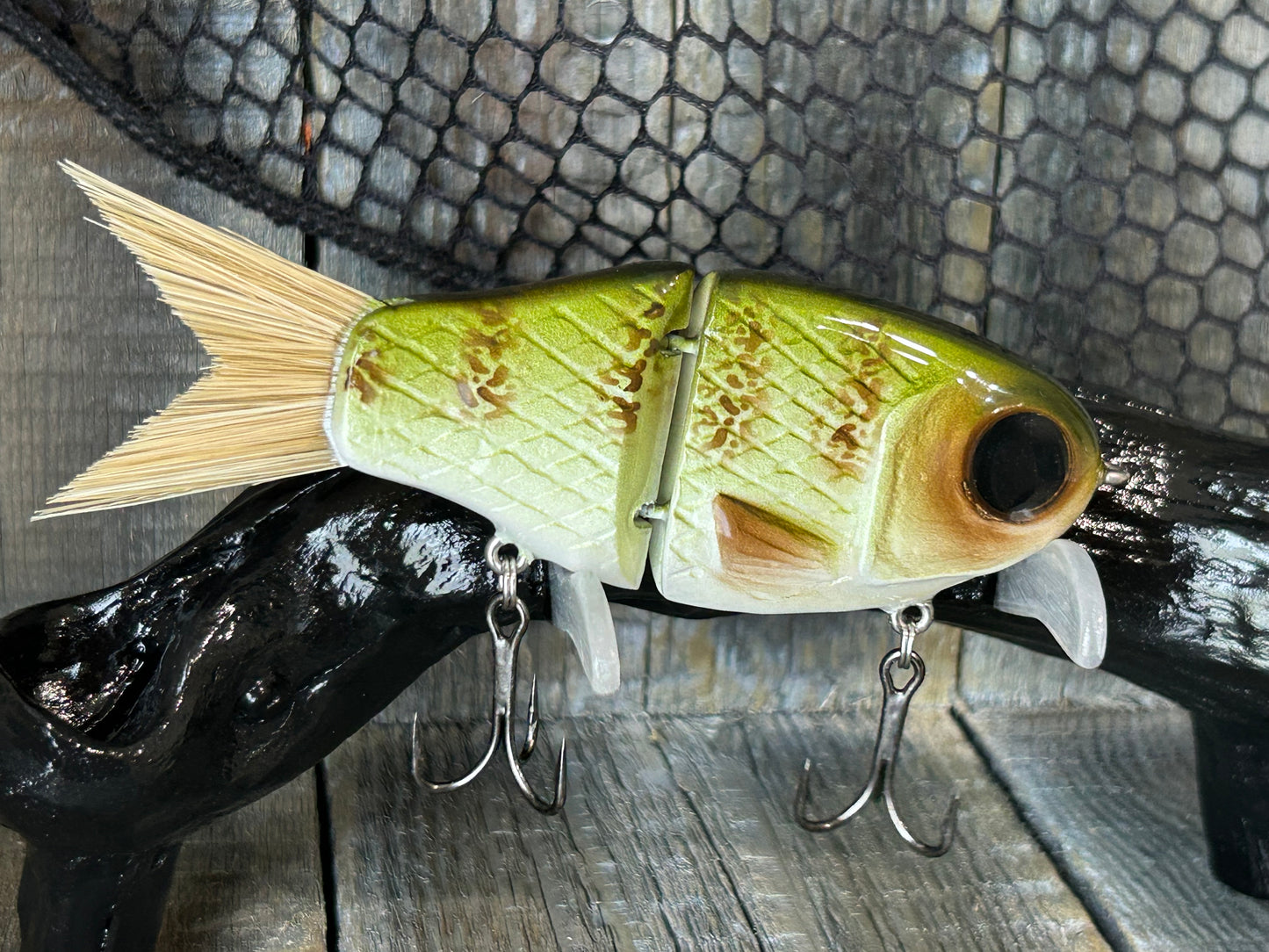 SOARDBAITS 5” SB HATCH FINESSE RESIN GLIDE BAIT! 1.5 oz slow sink!