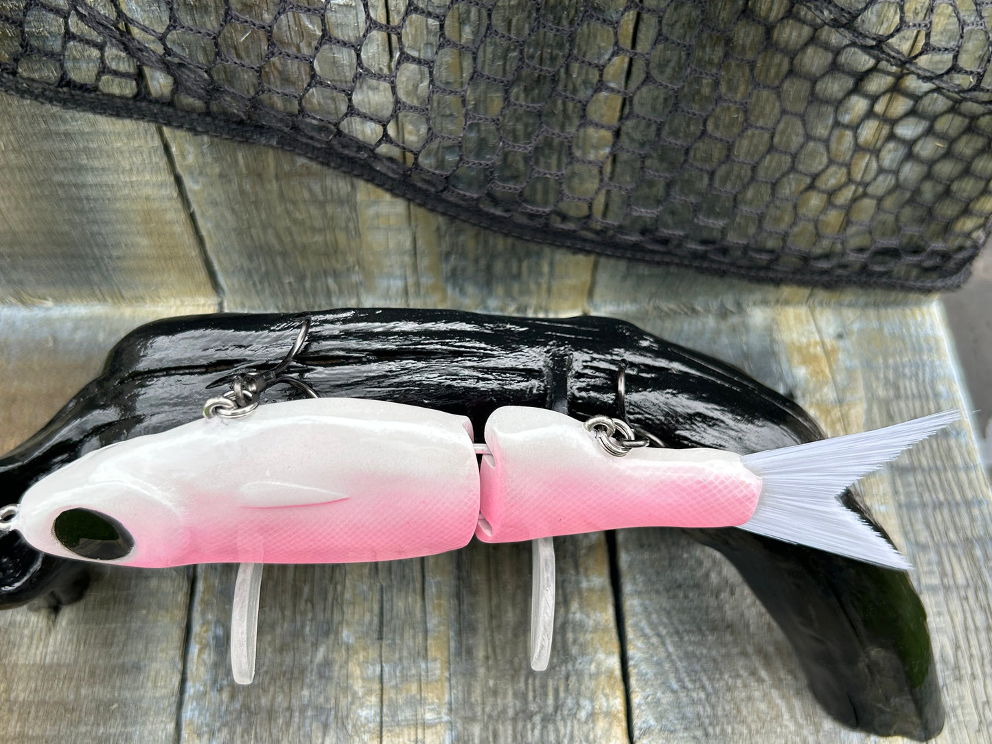 SOARDBAITS 7.5” SB SHAD SLIM RESIN GLIDE BAIT! 2.0 oz slow sink!