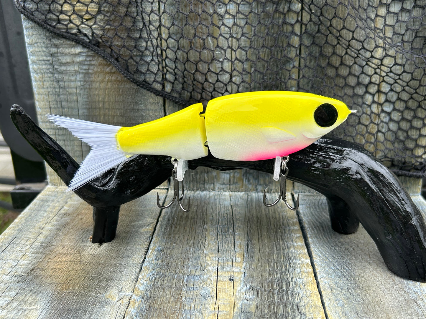 SOARDBAITS 7” SB SHAD RESIN GLIDE BAIT! 2.5 oz slow/medium sink!