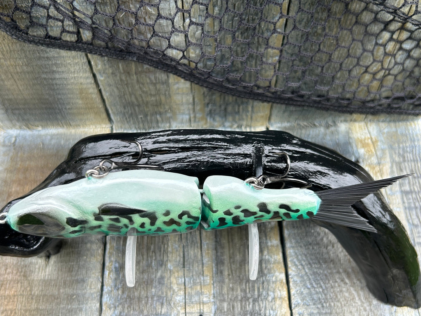 SOARDBAITS 7.5” SB SHAD SLIM RESIN GLIDE BAIT! 2.0 oz slow sink!