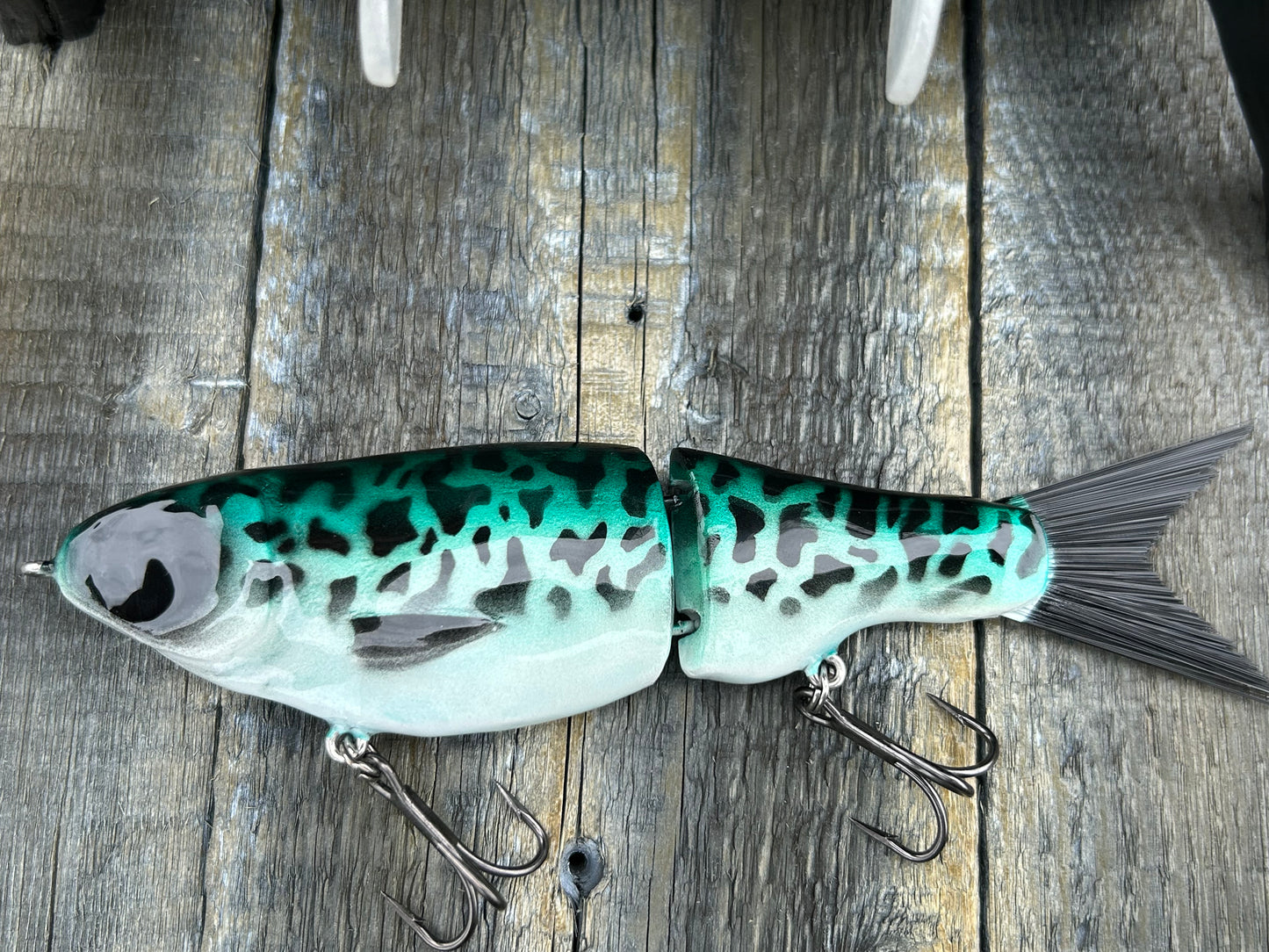 SOARDBAITS 7.5” SB SHAD SLIM RESIN GLIDE BAIT! 2.0 oz slow sink!