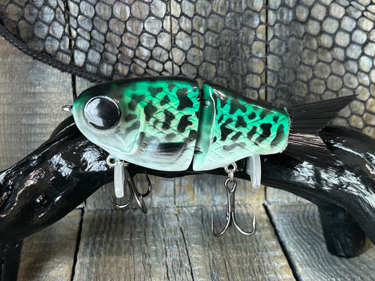 SOARDBAITS 5” SB HATCH FINESSE RESIN GLIDE BAIT! 1.5 oz slow sink!
