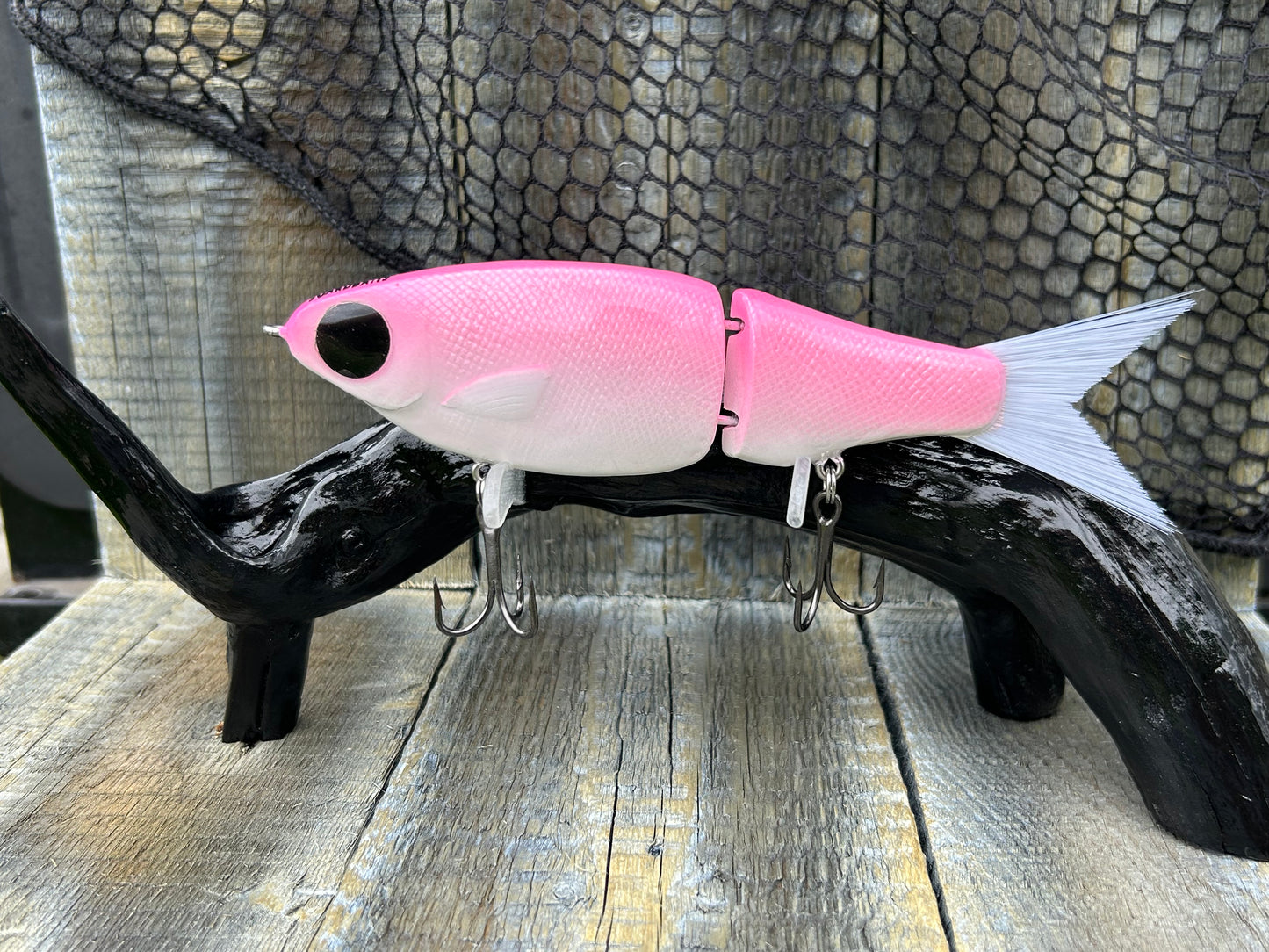 SOARDBAITS 7” SB SHAD RESIN GLIDE BAIT! 2.5 oz slow/medium sink!