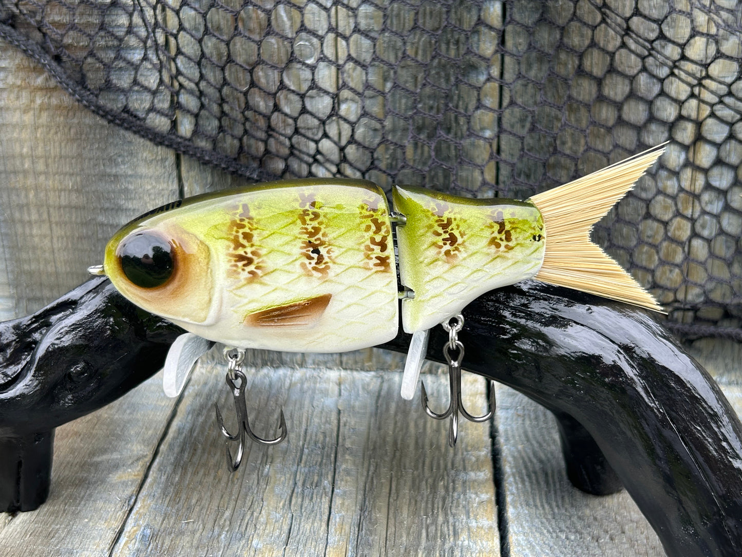 SOARDBAITS 6” SB HATCH RESIN GLIDE BAIT! 1.9 oz slow sink!