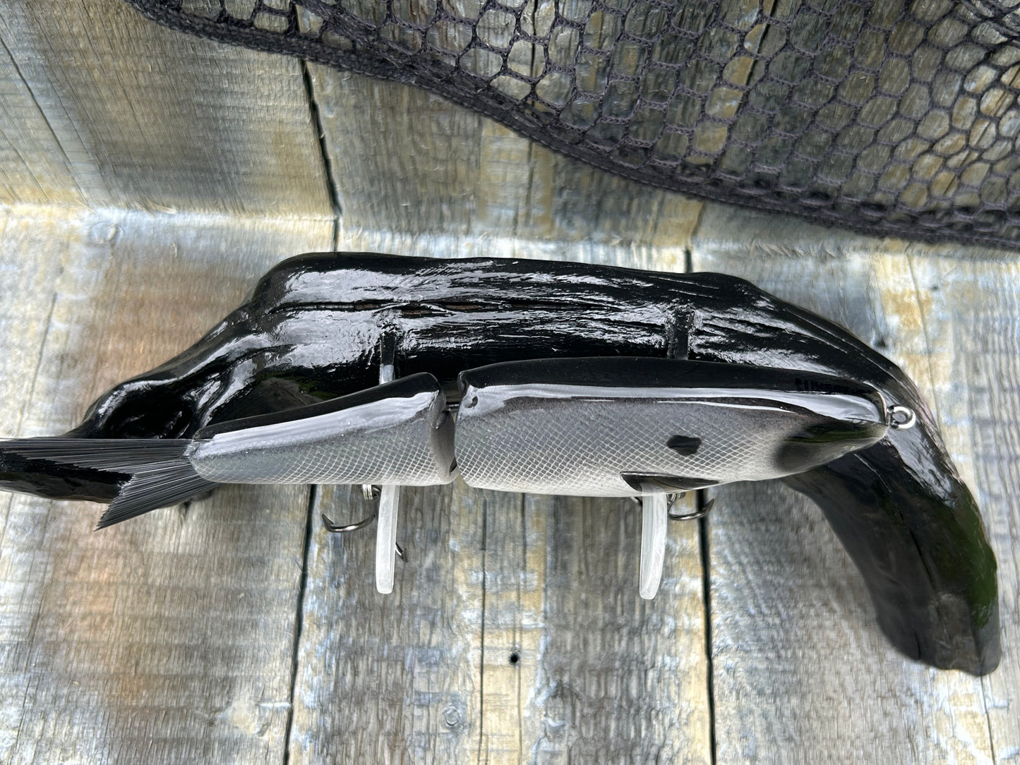 SOARDBAITS 7” SB SHAD RESIN GLIDE BAIT! 2.5 oz slow/medium sink!