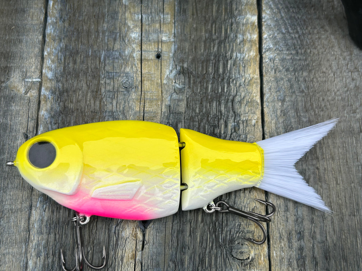 SOARDBAITS 6” SB HATCH RESIN GLIDE BAIT! 1.9 oz slow sink!