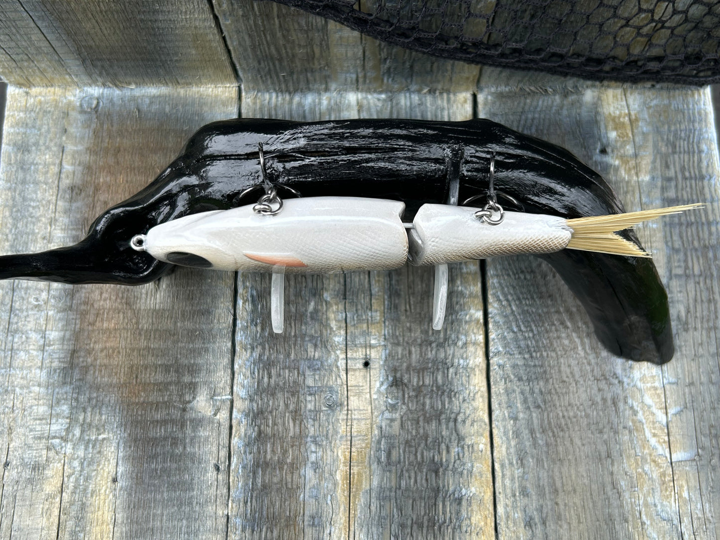 SOARDBAITS 7” SB SHAD RESIN GLIDE BAIT! 2.5 oz slow/medium sink!