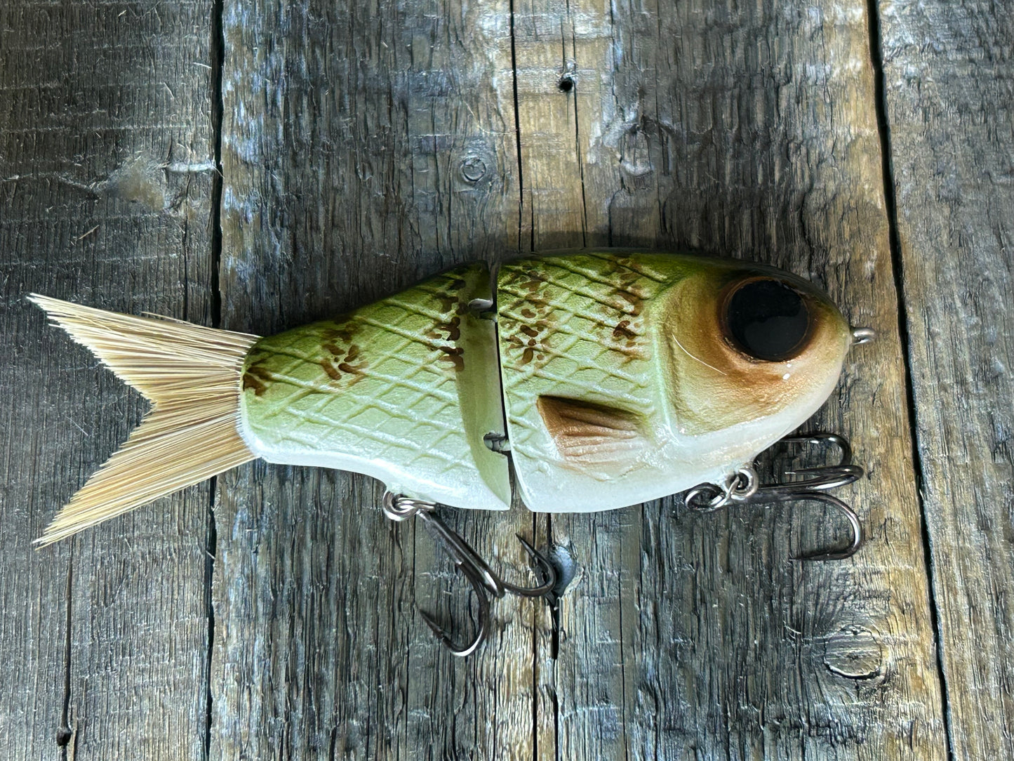 SOARDBAITS 5” SB HATCH FINESSE RESIN GLIDE BAIT! 1.5 oz slow sink!