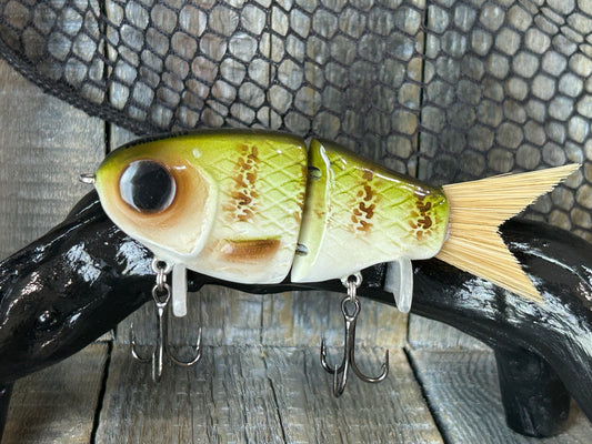 SOARDBAITS 5” SB HATCH FINESSE RESIN GLIDE BAIT! 1.5 oz slow sink!