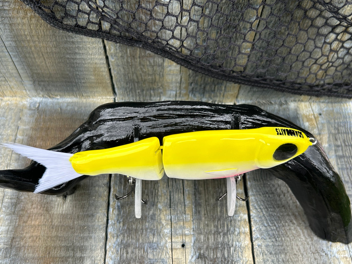 SOARDBAITS 7.5” SB SHAD SLIM RESIN GLIDE BAIT! 2.0 oz slow sink!