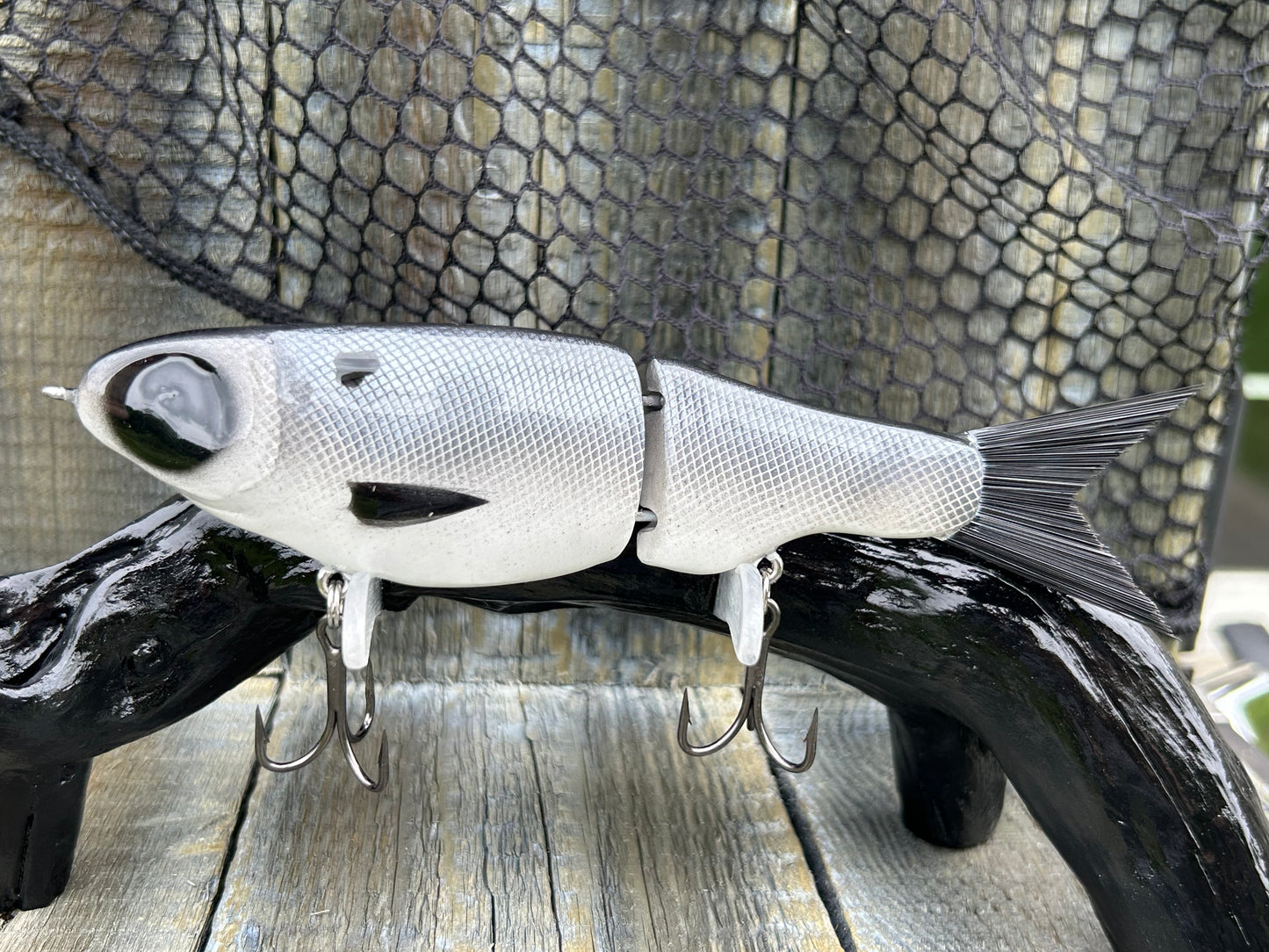SOARDBAITS 7.5” SB SHAD SLIM RESIN GLIDE BAIT! 2.0 oz slow sink!