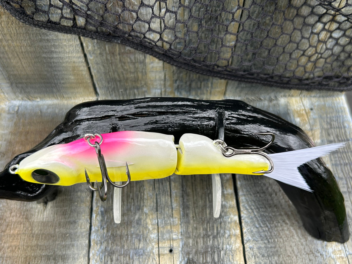 SOARDBAITS 7.5” SB SHAD SLIM RESIN GLIDE BAIT! 2.0 oz slow sink!