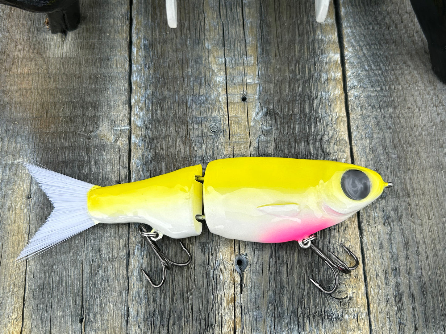 SOARDBAITS 7.5” SB SHAD SLIM RESIN GLIDE BAIT! 2.0 oz slow sink!