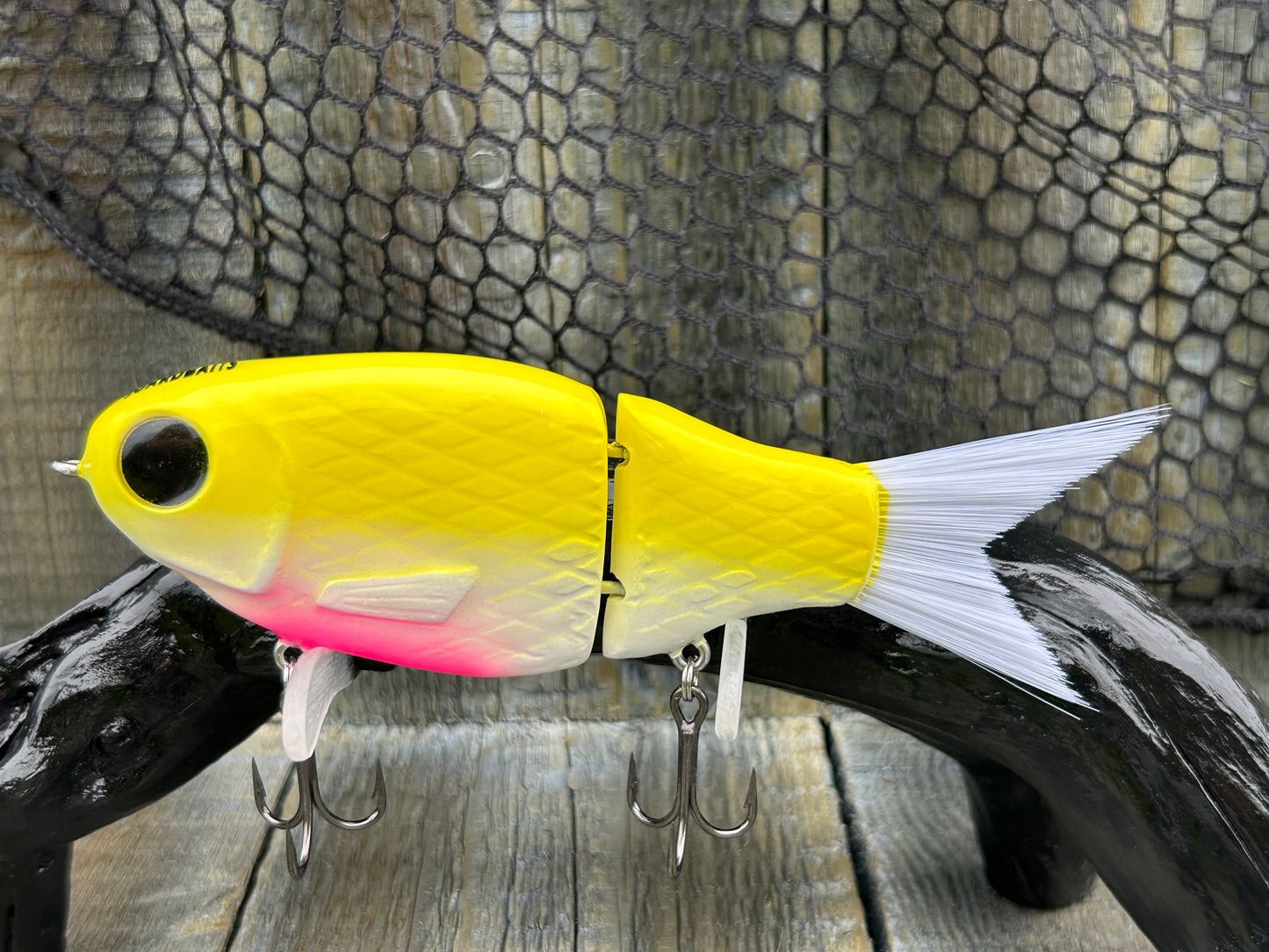 SOARDBAITS 6” SB HATCH RESIN GLIDE BAIT! 1.9 oz slow sink!
