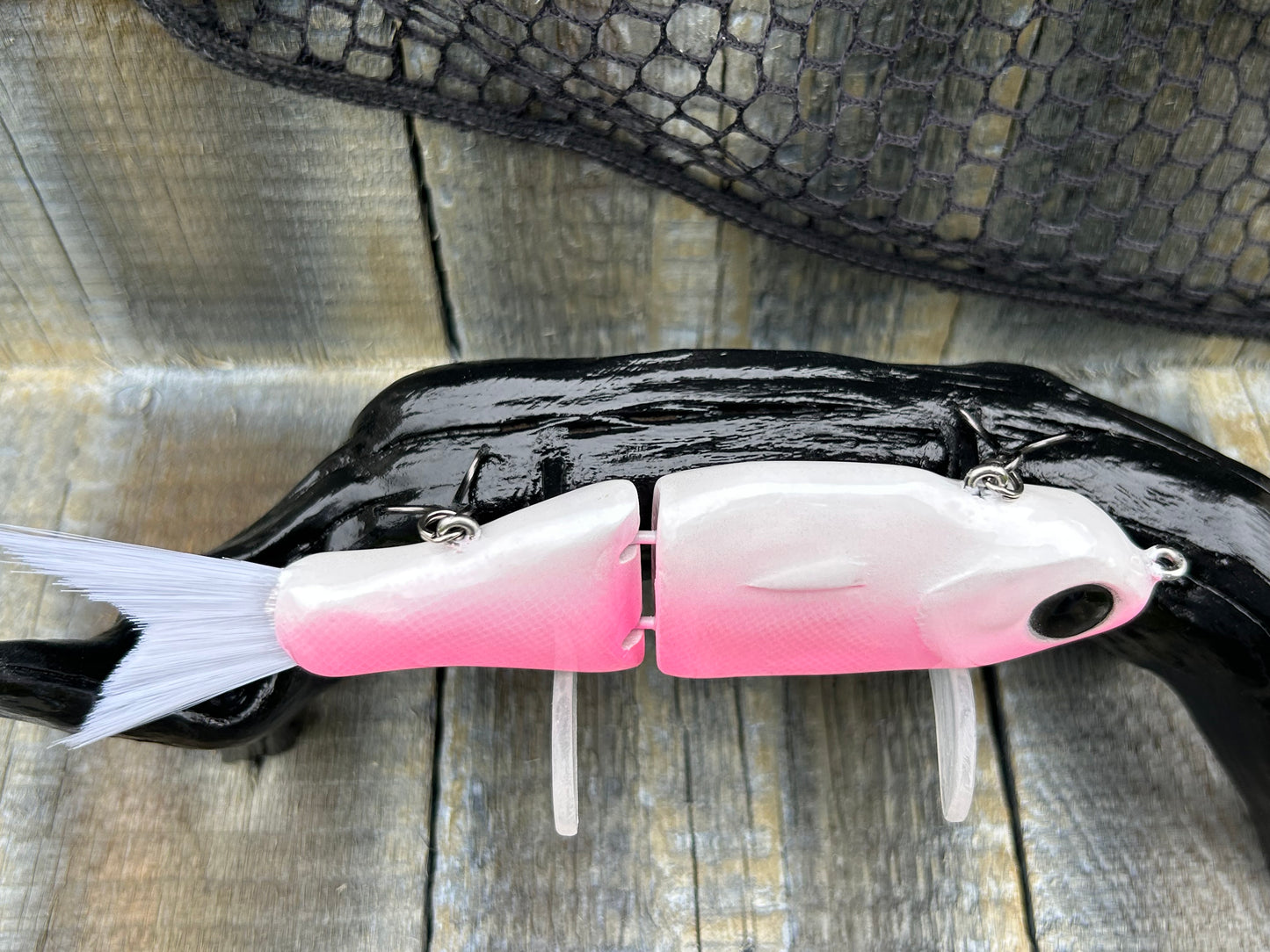 SOARDBAITS 6.75” SB SHAD MINI RESIN GLIDE BAIT! 1.9 oz slow sink!
