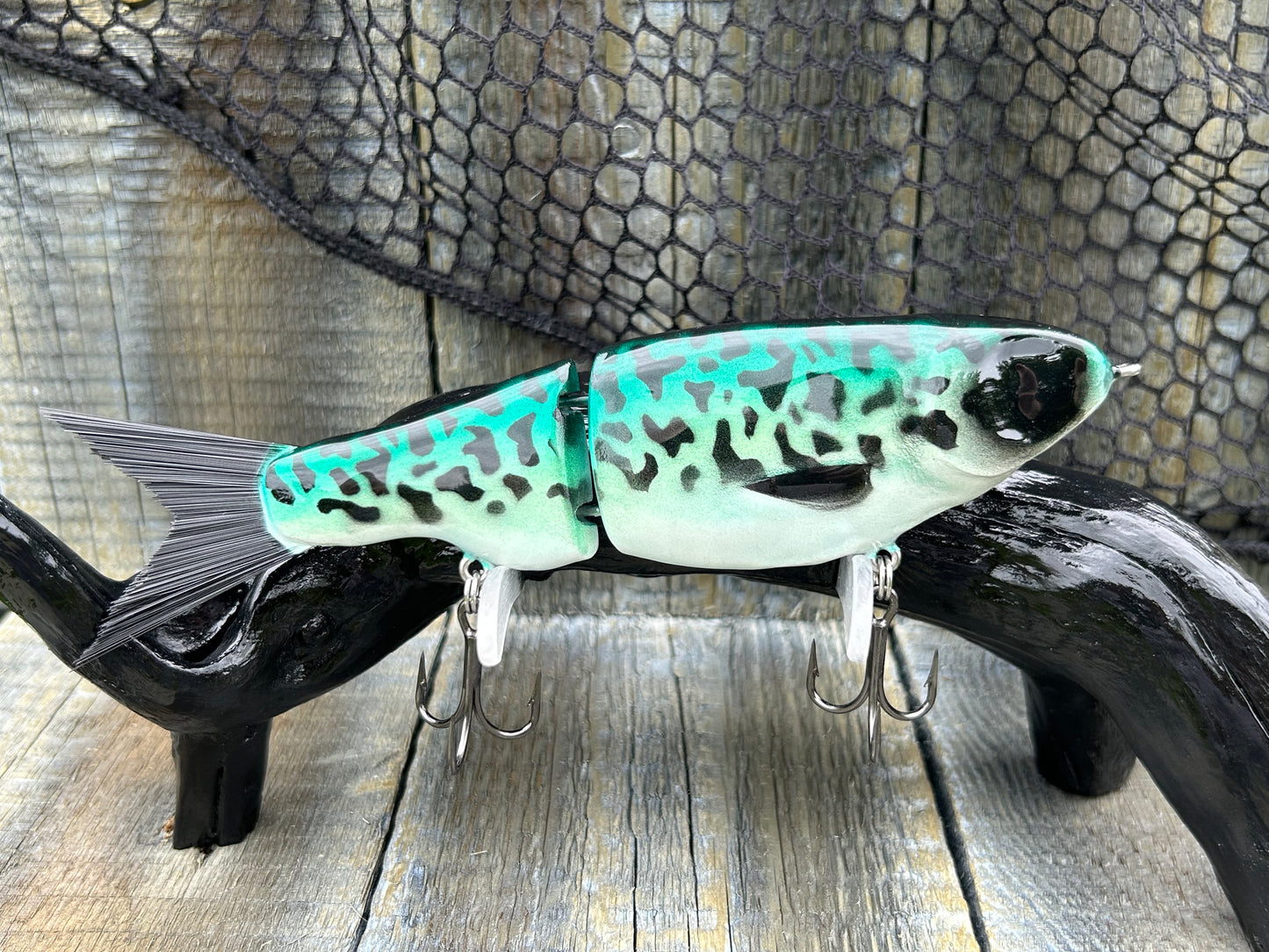 SOARDBAITS 7.5” SB SHAD SLIM RESIN GLIDE BAIT! 2.0 oz slow sink!