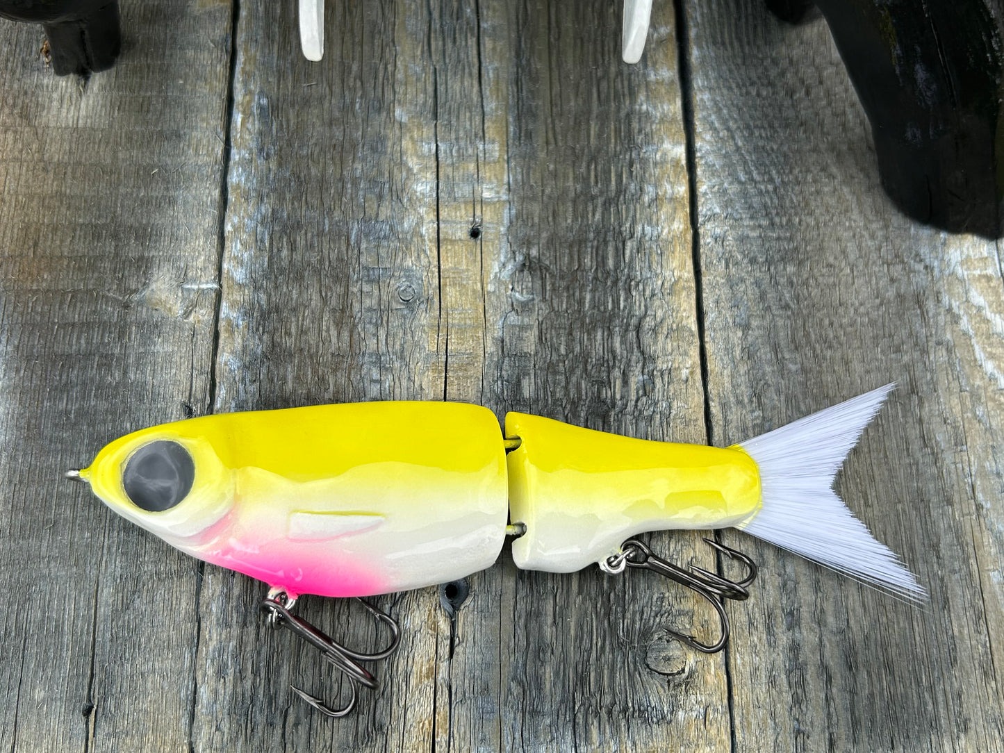 SOARDBAITS 7.5” SB SHAD SLIM RESIN GLIDE BAIT! 2.0 oz slow sink!
