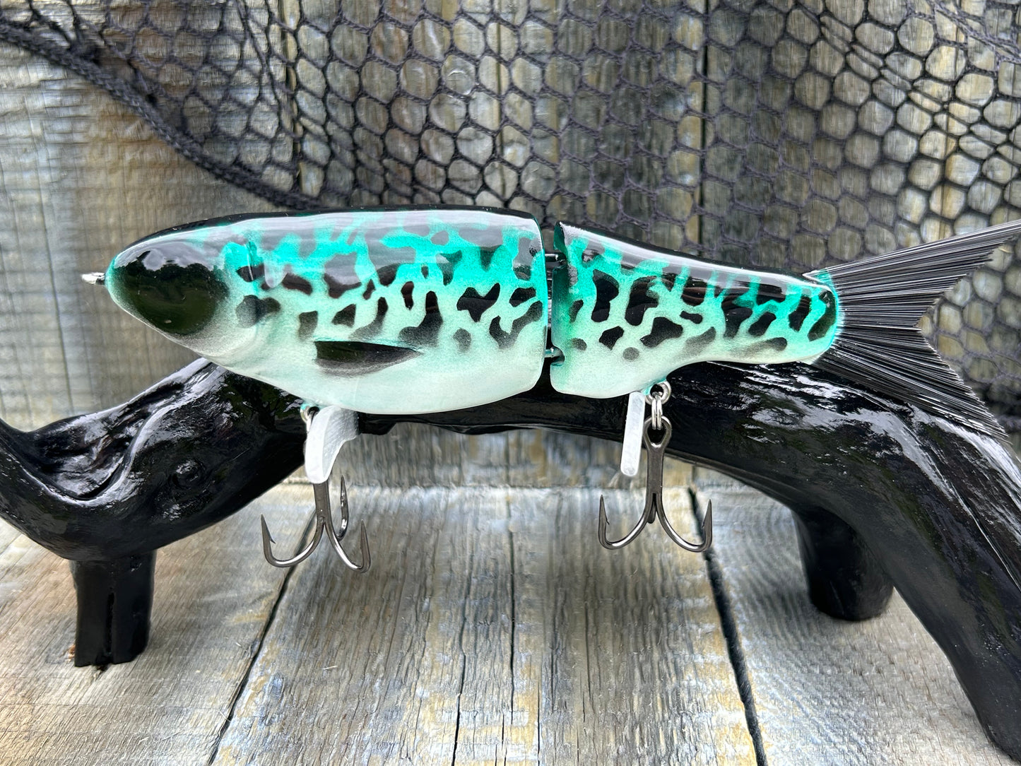 SOARDBAITS 7.5” SB SHAD SLIM RESIN GLIDE BAIT! 2.0 oz slow sink!