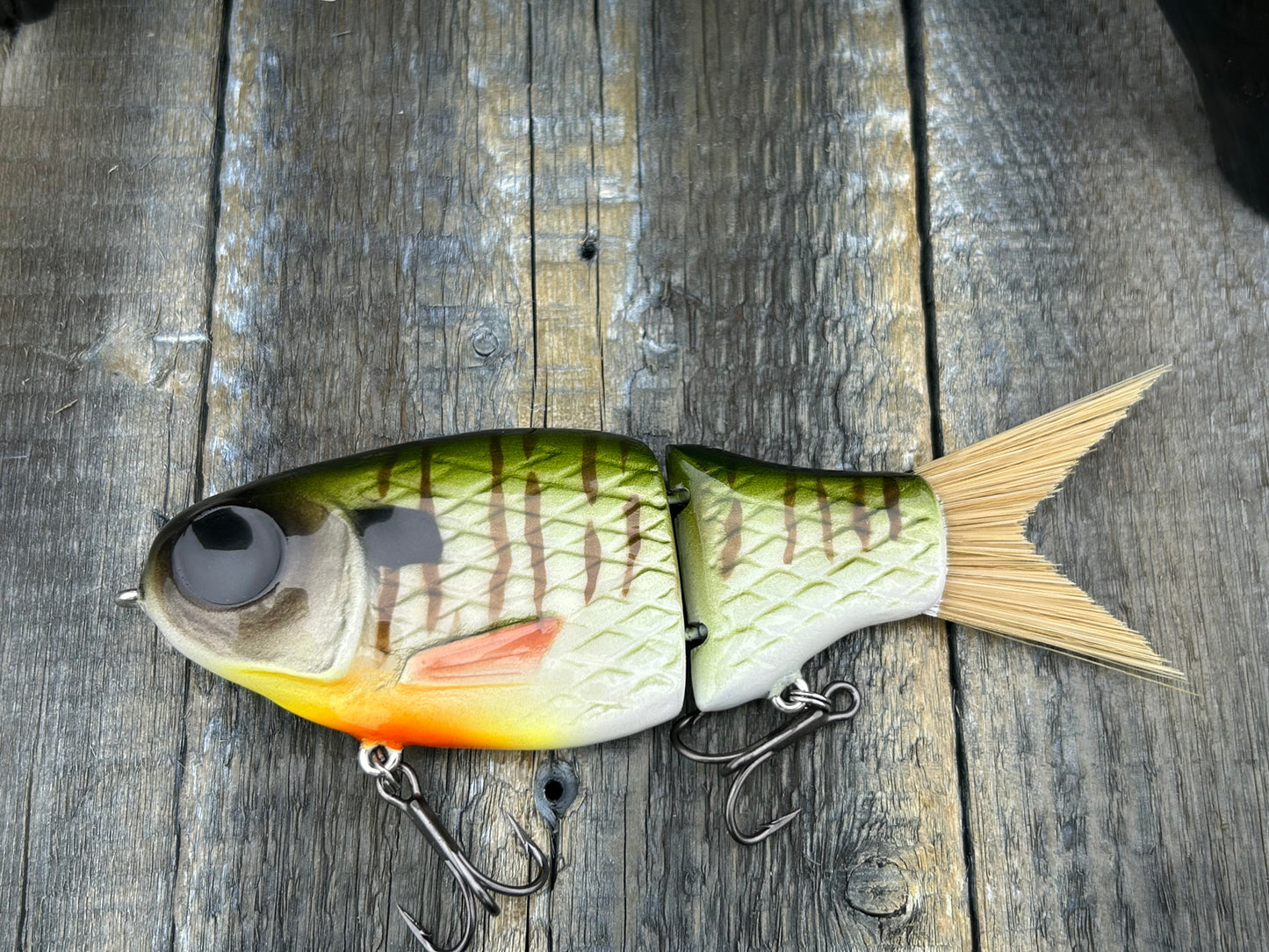 SOARDBAITS 6” SB HATCH RESIN GLIDE BAIT! 1.9 oz slow sink!