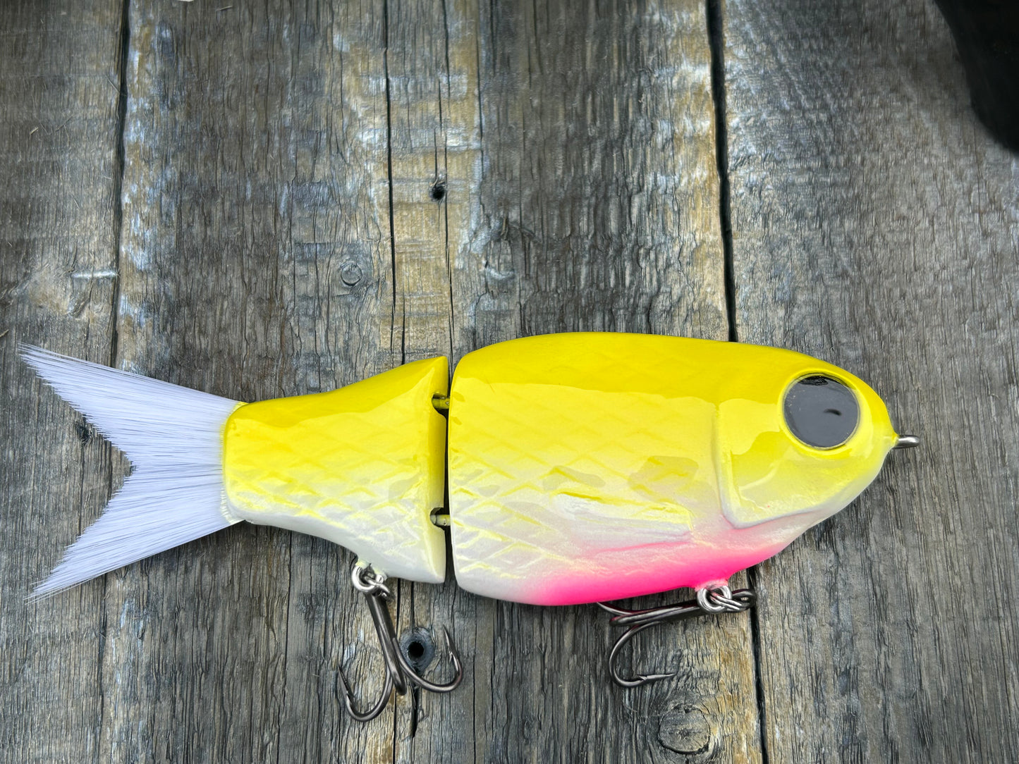 SOARDBAITS 6” SB HATCH RESIN GLIDE BAIT! 1.9 oz slow sink!