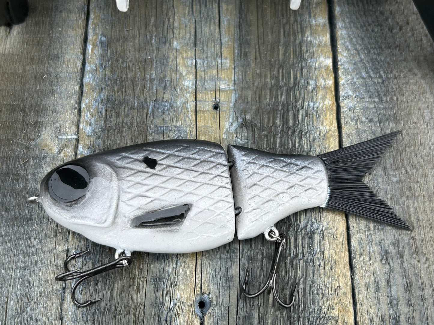 SOARDBAITS 6” SB HATCH RESIN GLIDE BAIT! 1.9 oz slow sink!