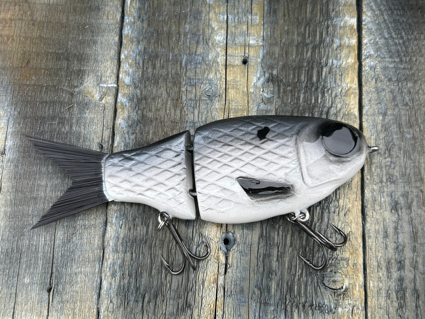 SOARDBAITS 6” SB HATCH RESIN GLIDE BAIT! 1.9 oz slow sink!
