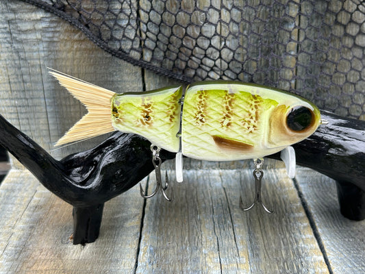 SOARDBAITS 6” SB HATCH RESIN GLIDE BAIT! 1.9 oz slow sink!