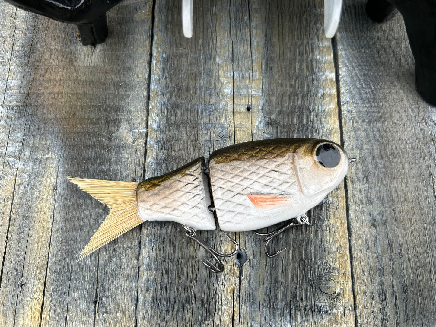 SOARDBAITS 6” SB HATCH RESIN GLIDE BAIT! 1.9 oz slow sink!