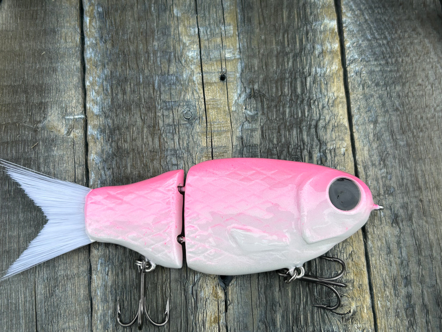 SOARDBAITS 6” SB HATCH RESIN GLIDE BAIT! 1.9 oz slow sink!