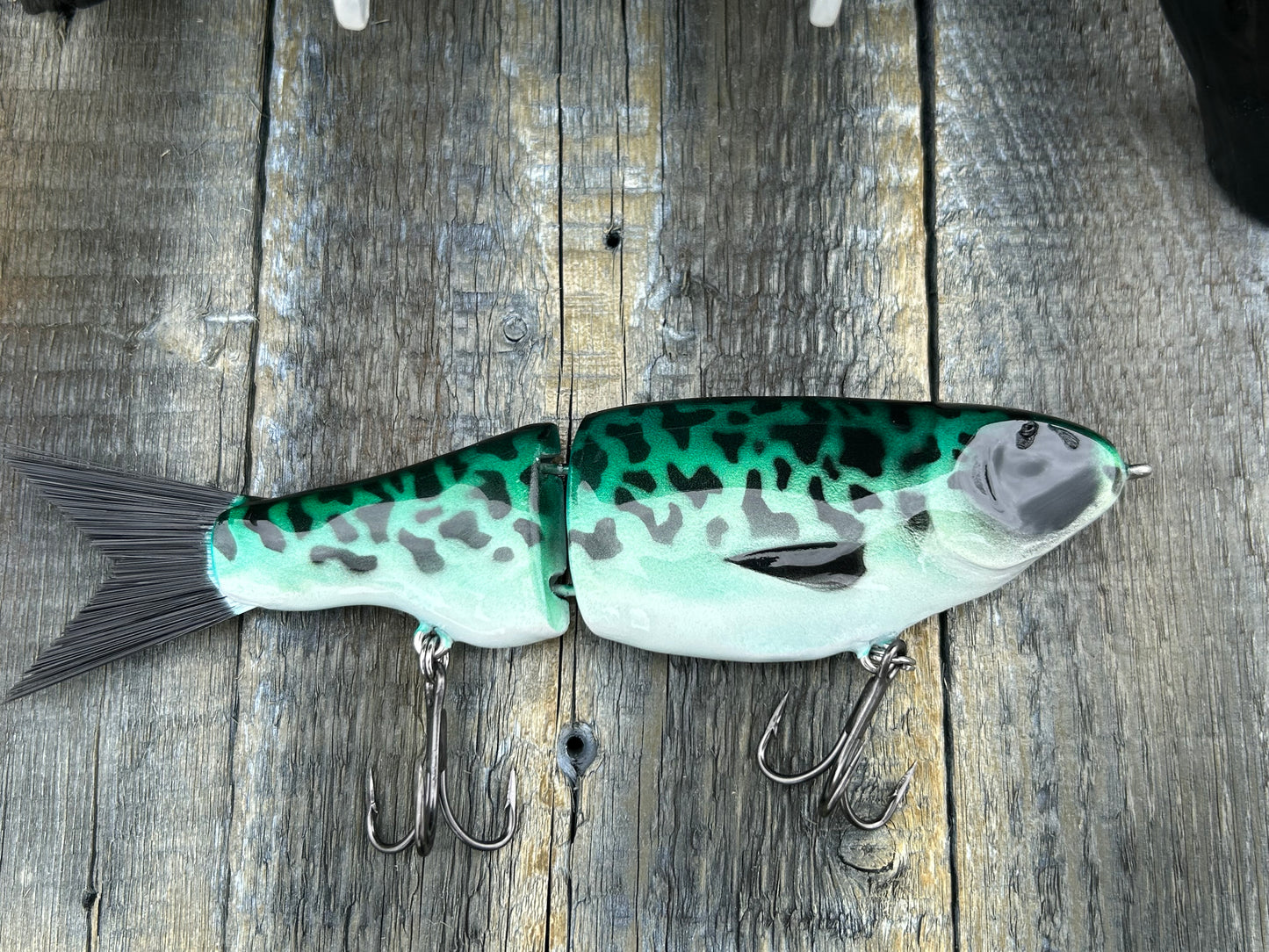 SOARDBAITS 7.5” SB SHAD SLIM RESIN GLIDE BAIT! 2.0 oz slow sink!