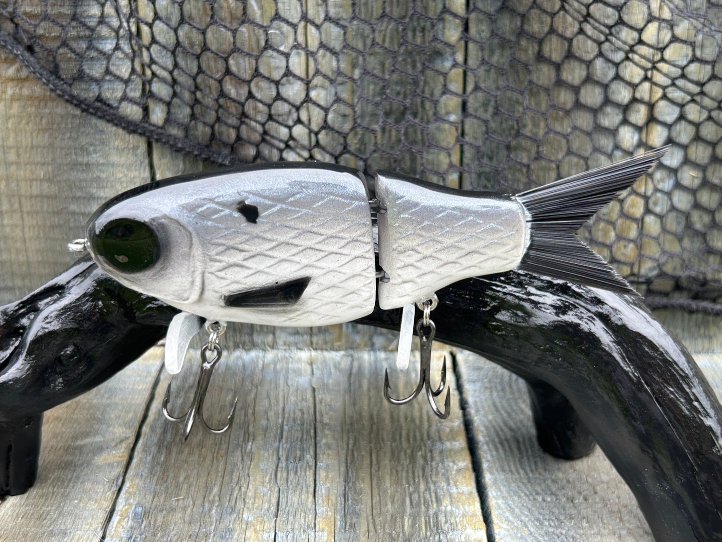 SOARDBAITS 6” SB HATCH RESIN GLIDE BAIT! 1.9 oz slow sink!