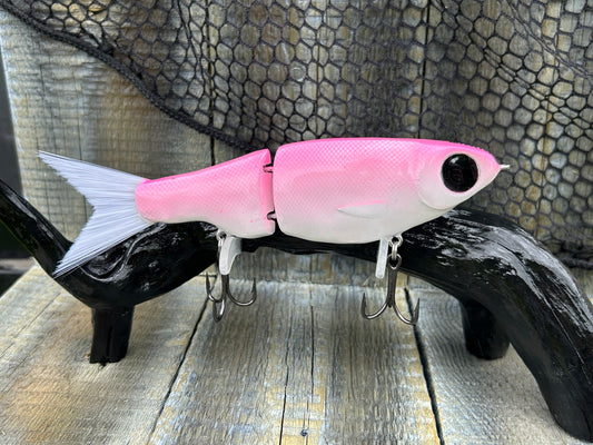 SOARDBAITS 7.5” SB SHAD SLIM RESIN GLIDE BAIT! 2.0 oz slow sink!