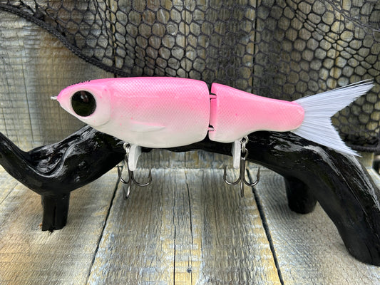 SOARDBAITS 7.5” SB SHAD SLIM RESIN GLIDE BAIT! 2.0 oz slow sink!